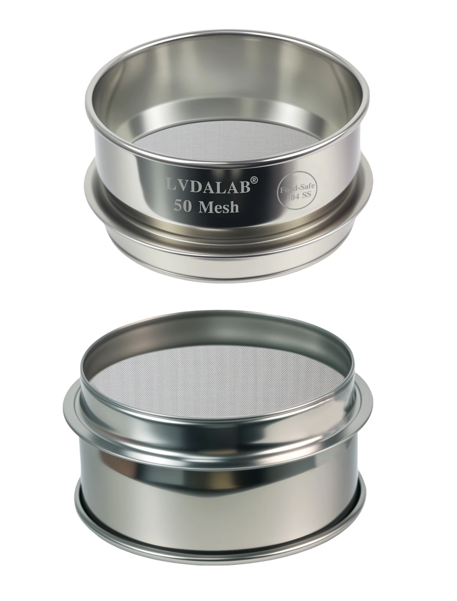 50-300 Mesh 304 Stainless Steel Lab Sieve 10cm Fine Powder Test Sieve for Flour Medicine Chemical Sifter Laboratory Filter Tool
50-300 Mesh 304 Stainless Steel Lab Sieve 10cm Fine Powder Test Sieve for Flour Medicine Chemical Sifter Laboratory Filter Tool