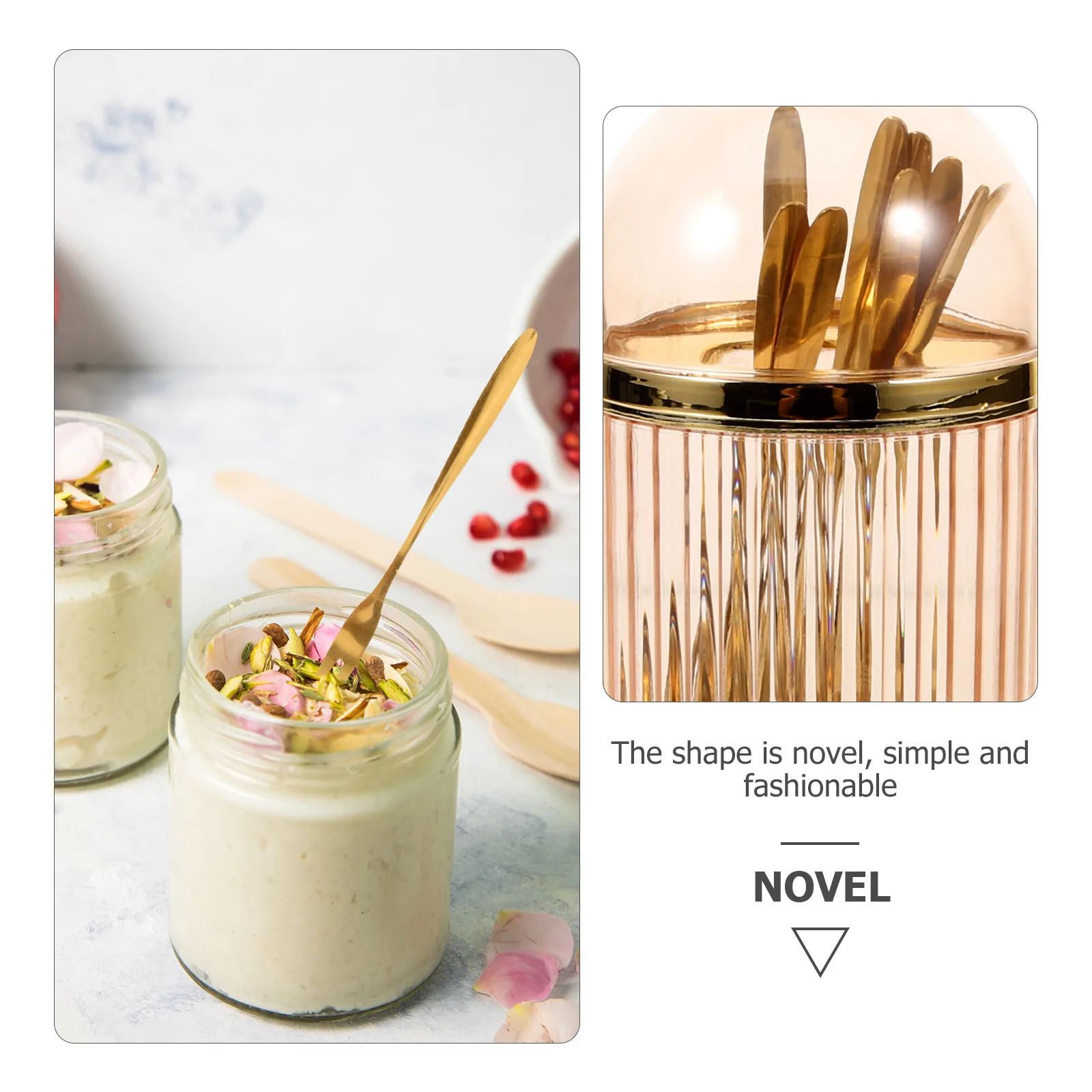 1Set Fruit Forks Golden High-Quality Craftsmanship Corrosion Resistant Perfect for Party Supplies Wedding Favors Picnic and
1Set Fruit Forks Golden High-Quality Craftsmanship Corrosion Resistant Perfect for Party Supplies Wedding Favors Picnic and