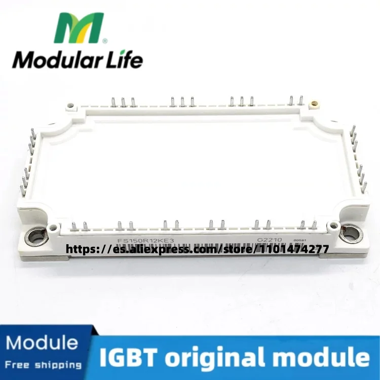 FS150R12KE3 original module, free shipping
FS150R12KE3 original module, free shipping