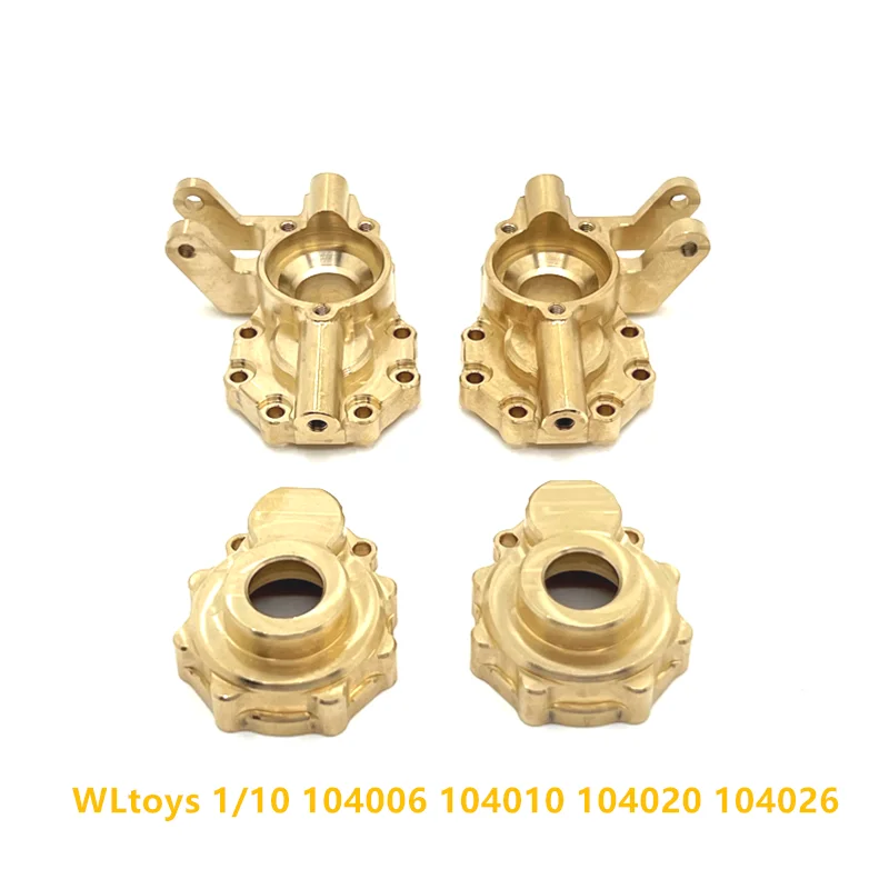 RC Car Parts Metal Upgrade Brass Front Axle Steering Cup For WLtoys 104006 104010 104020 104026 Remote Control Car Accessories
RC Car Parts Metal Upgrade Brass Front Axle Steering Cup For WLtoys 104006 104010 104020 104026 Remote Control Car Accessories