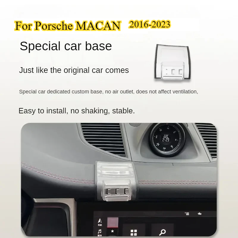 2016-2023 For Porsche MACAN Mobile Phone Holder Wireless Charger Car Mount Navigation Bracket GPS Support
2016-2023 For Porsche MACAN Mobile Phone Holder Wireless Charger Car Mount Navigation Bracket GPS Support