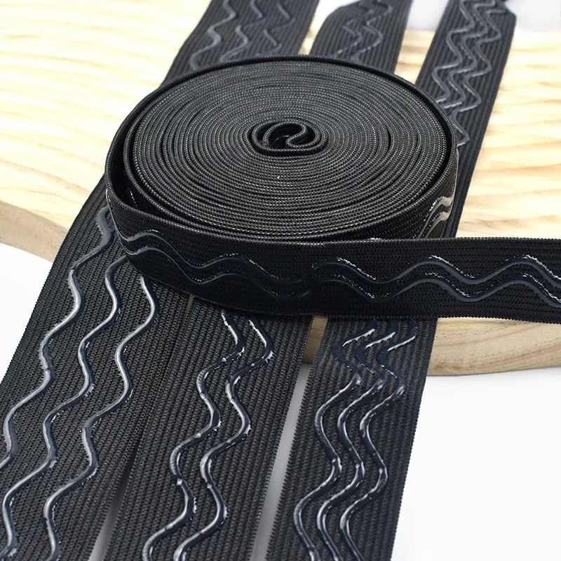 5/10M 2-3cm Non Slip Silicone Elastic Webbing Band Waistband Bra Strap stetch ribbon tape Shapewear Clothing Tapes DIY Supplies
5/10M 2-3cm Non Slip Silicone Elastic Webbing Band Waistband Bra Strap stetch ribbon tape Shapewear Clothing Tapes DIY Supplies