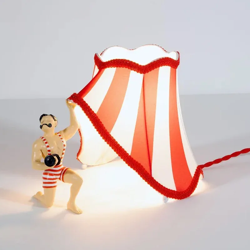 Nordic modern study decorative lamp French medieval bedside lamp Circus Hercules bedroom creative desk lamp
Nordic modern study decorative lamp French medieval bedside lamp Circus Hercules bedroom creative desk lamp