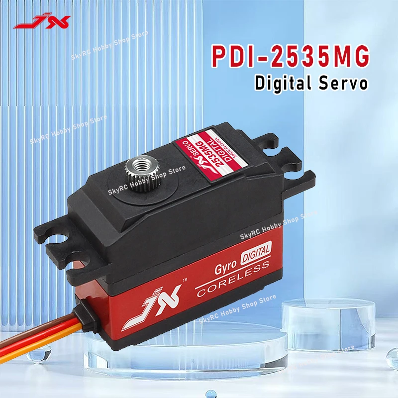 JX PDI-2535MG 25g waterproof digital servo with metal coreless gears, tail servo for 450/500 helicopter and fixed-wing RC models
JX PDI-2535MG 25g waterproof digital servo with metal coreless gears, tail servo for 450/500 helicopter and fixed-wing RC models