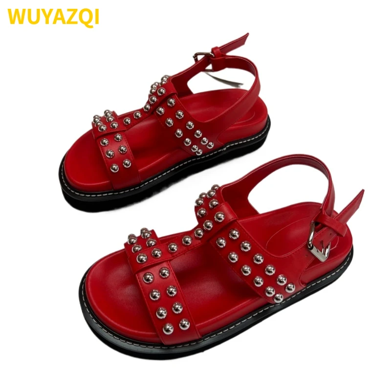 WUYAZQI New women's sandals casual women's sandals comfortable beach women's shoes
WUYAZQI New women's sandals casual women's sandals comfortable beach women's shoes