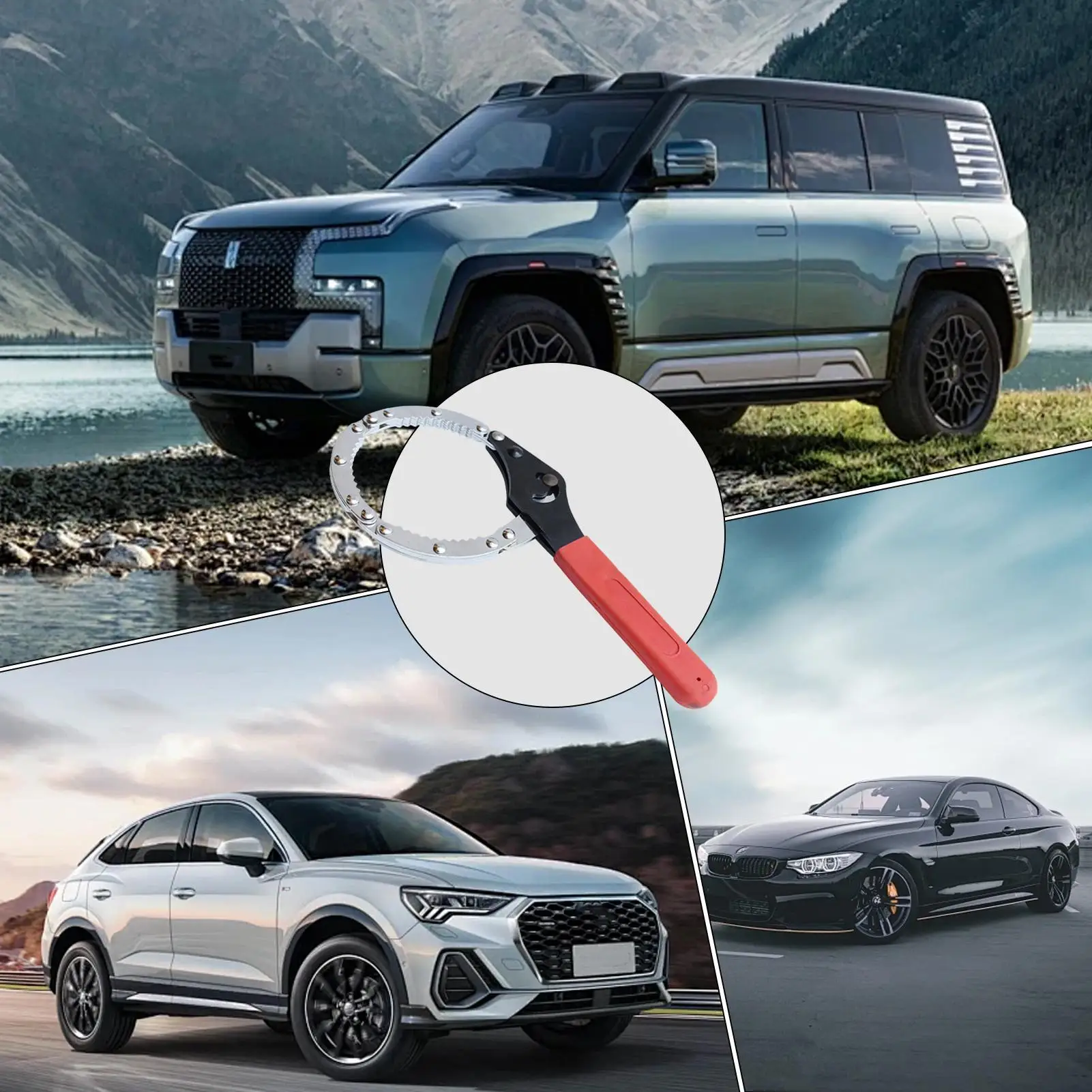 Цепной ключ для масляного фильтра, регулируемый универсальный инструмент для снятия автомобилей, масляный фильтр, цепной ключ, плоскогубцы для механики, сантехники
Цепной ключ для масляного фильтра, регулируемый универсальный инструмент для снятия автомобилей, масляный фильтр, цепной ключ, плоскогубцы для механики, сантехники