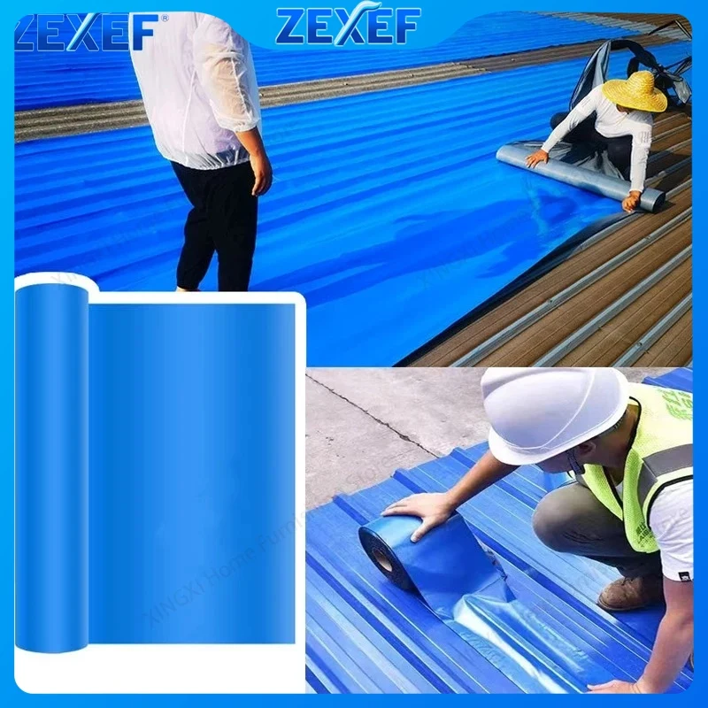 ZEXEF Waterproof Heat Insulation Adhesive Fix Tape for Wall Roof Leakproof Repair Tool Roof Color Steel Tile Leak Repair Tape
ZEXEF Waterproof Heat Insulation Adhesive Fix Tape for Wall Roof Leakproof Repair Tool Roof Color Steel Tile Leak Repair Tape