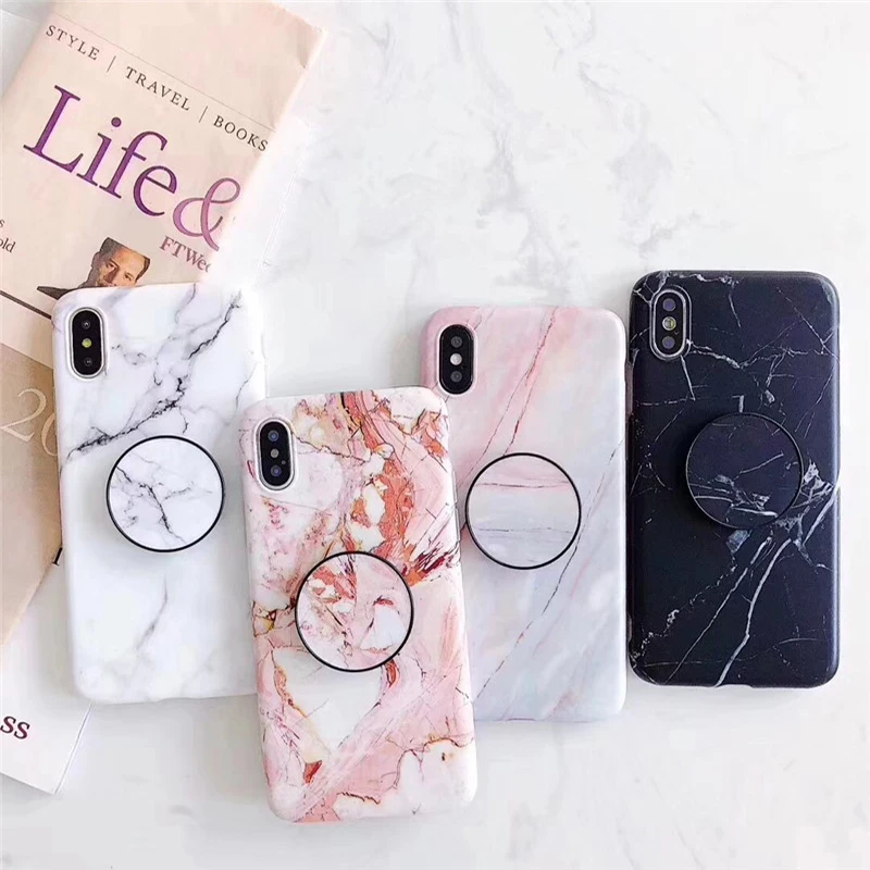 Marbled Frosted Silicone Stand Phone Case For Iphone 11 12 13 Pro Max Mini XR 7 8Plus Fashion Mobile Phone Case
Marbled Frosted Silicone Stand Phone Case For Iphone 11 12 13 Pro Max Mini XR 7 8Plus Fashion Mobile Phone Case