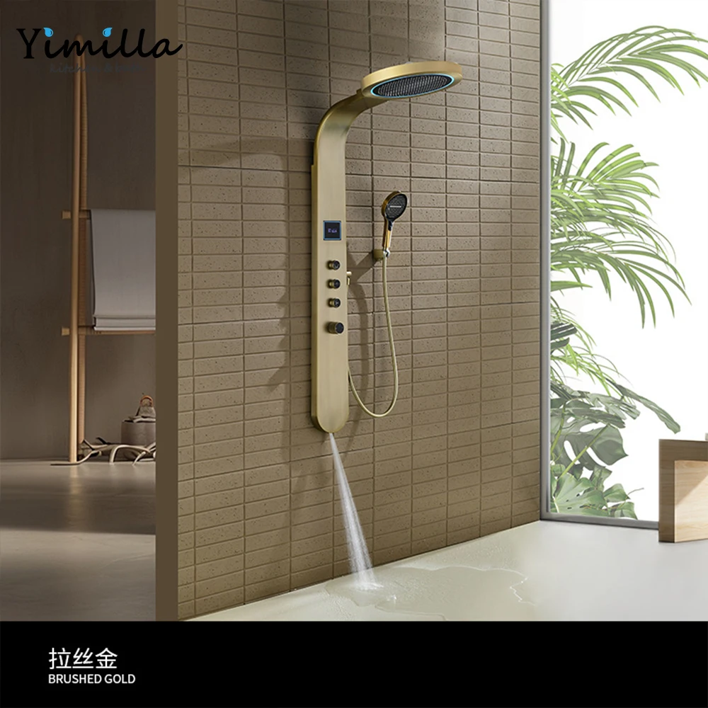 LED Light Shower Head Luxury Shower Waterfall Raining Spray Constant Temperature Digital Display Shower Mixer
LED Light Shower Head Luxury Shower Waterfall Raining Spray Constant Temperature Digital Display Shower Mixer