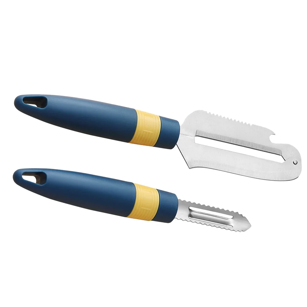 2pcs Stainless Steel Vegetable Peeler Kitchen Gadget For Fruit Potato Paring Knives Household Cooking Tool Fish Scale Scraper
2pcs Stainless Steel Vegetable Peeler Kitchen Gadget For Fruit Potato Paring Knives Household Cooking Tool Fish Scale Scraper