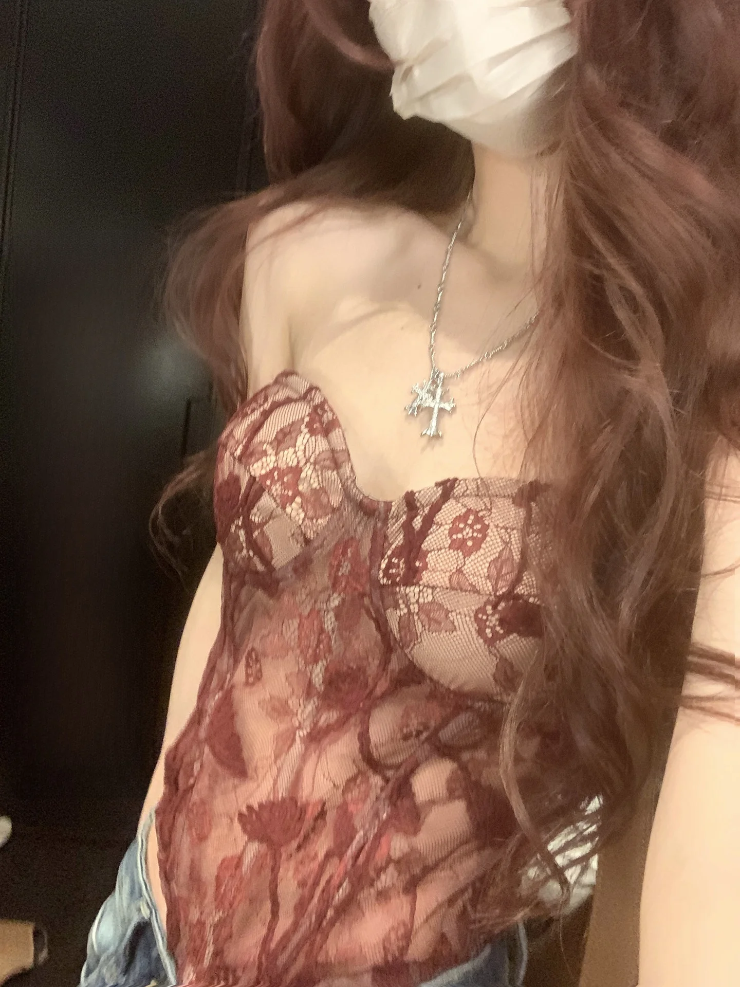 Heavy Art Summer Lace Fishbone Strapless Top Women's Camisole Underwear Vest Elastic Fitting A-Line Narrow Strap Vest
Heavy Art Summer Lace Fishbone Strapless Top Women's Camisole Underwear Vest Elastic Fitting A-Line Narrow Strap Vest