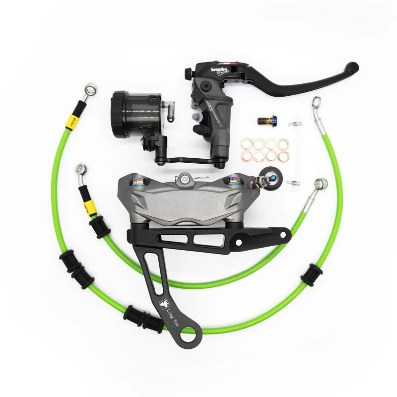 Kawasaki Ninja400/Z900 modified brake radiation caliper transfer code steel throat shock absorber set
Kawasaki Ninja400/Z900 modified brake radiation caliper transfer code steel throat shock absorber set