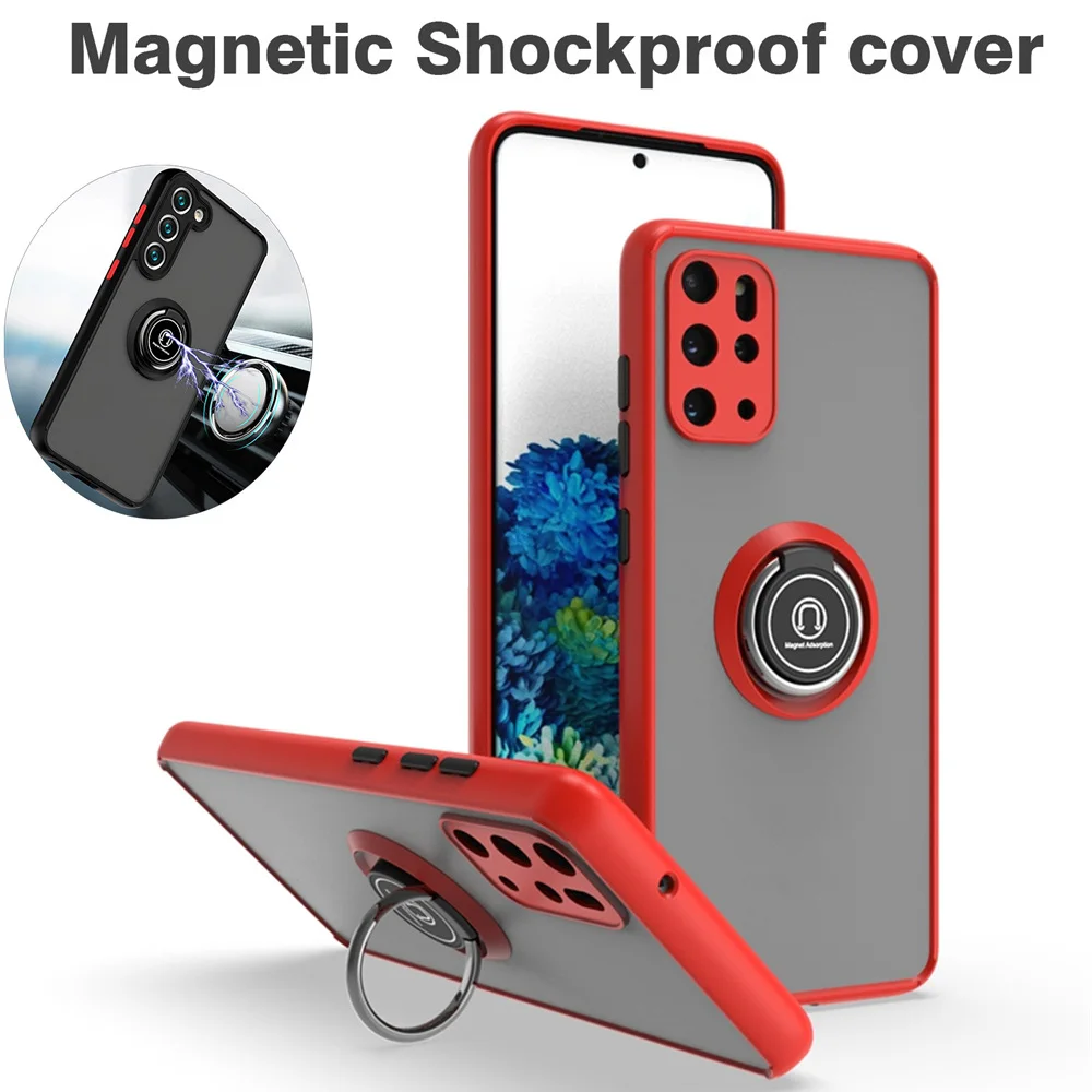 Magnetic Ring Holder Case For Samsung Galaxy S24 S23 S22 S21 S20 Ultra FE Plus S8 S9 S10 Plus Shockproof Matte Cover
Magnetic Ring Holder Case For Samsung Galaxy S24 S23 S22 S21 S20 Ultra FE Plus S8 S9 S10 Plus Shockproof Matte Cover