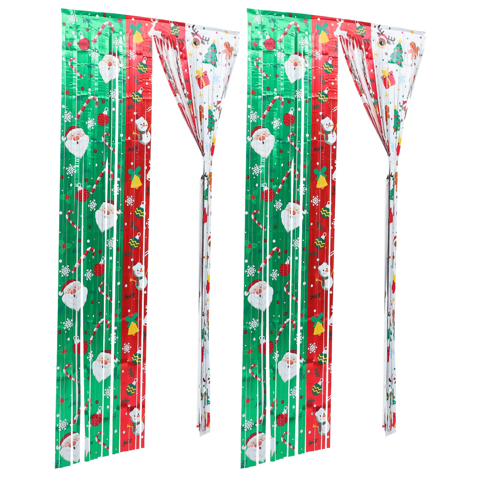 2Pcs Christmas Style Fringe Curtain Tinsel Backdrop Party Decoration Foil Streamers Birthday Wall Decor Backdrop Curtains
2Pcs Christmas Style Fringe Curtain Tinsel Backdrop Party Decoration Foil Streamers Birthday Wall Decor Backdrop Curtains