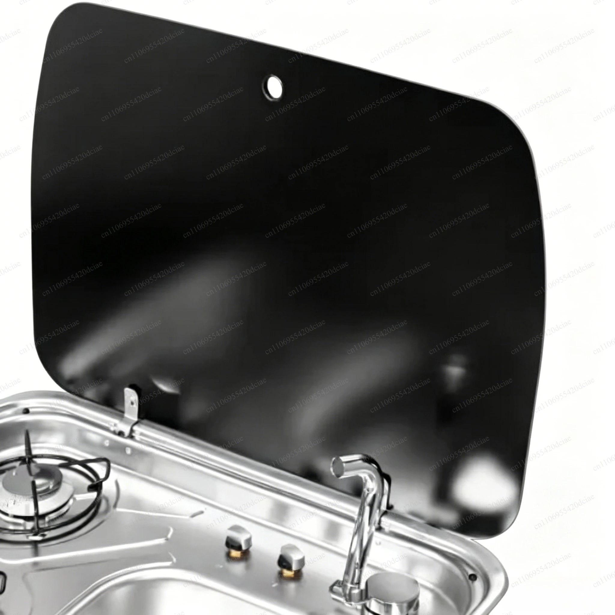 Built-in RV Integrated Cooktop & Sink Unit, Stainless Steel LPG Stove with Flip Tempered Glass Cover for Camper Van Modification
Built-in RV Integrated Cooktop & Sink Unit, Stainless Steel LPG Stove with Flip Tempered Glass Cover for Camper Van Modification