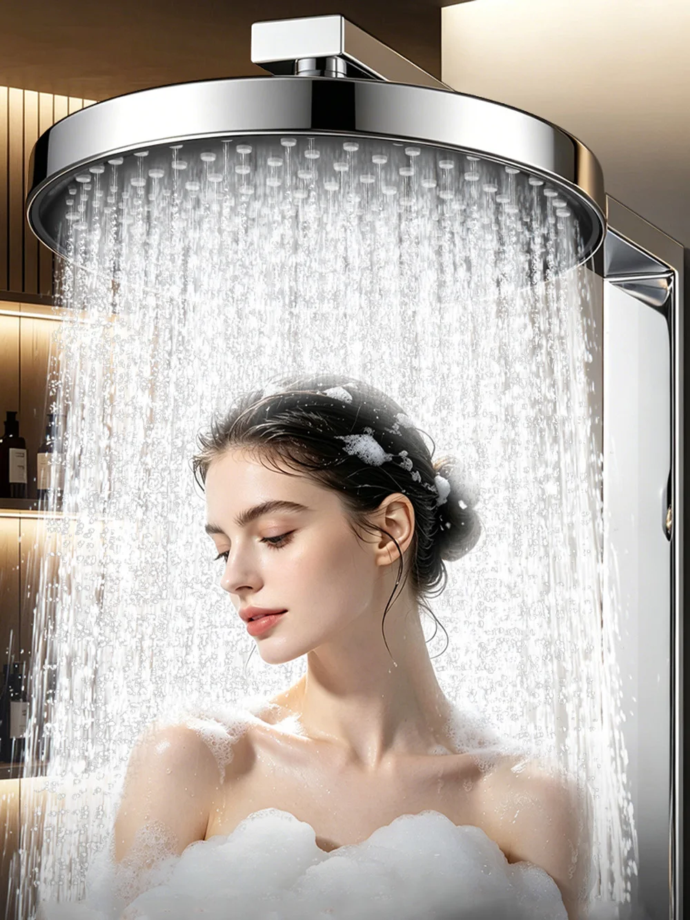 New 28cm Big Panel High Pressure Rainfall Shower Head Ceiling Mounted Showerhead Large Flow Top Sprayer Bathroom Accessories
New 28cm Big Panel High Pressure Rainfall Shower Head Ceiling Mounted Showerhead Large Flow Top Sprayer Bathroom Accessories