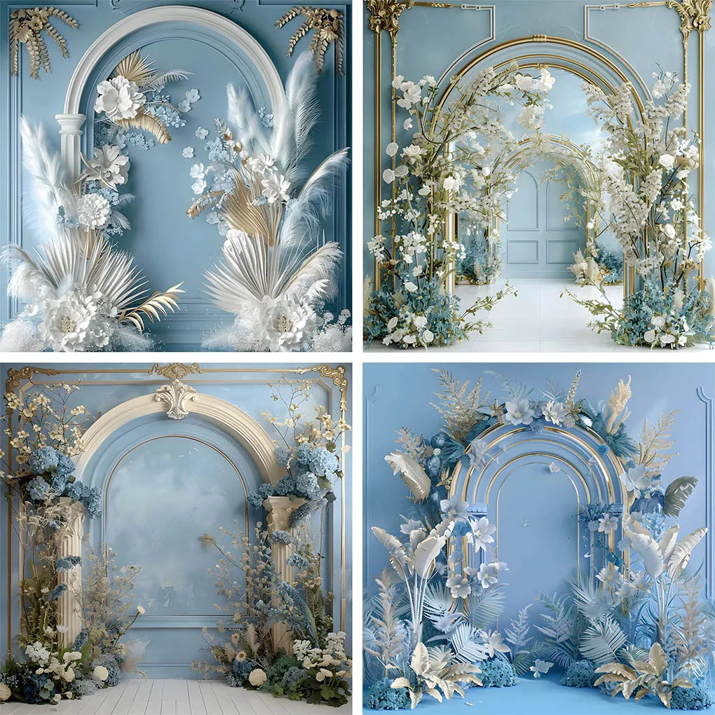 Mehofond Photography Background Vintage Arch Door Flower Maternity Portrait Blue Wedding Wall Art Texture Photo Backdrop Studio
Mehofond Photography Background Vintage Arch Door Flower Maternity Portrait Blue Wedding Wall Art Texture Photo Backdrop Studio