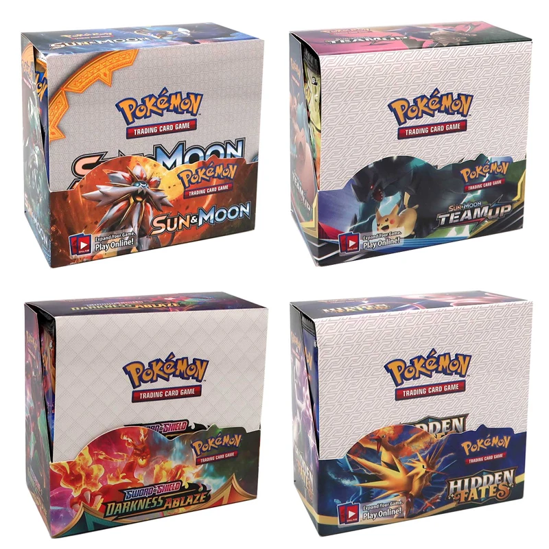 324Pcs/Set Pokemon Card Destined Rivals TEAM UP Darkness Ablaze Evolutions SUN MOON English Booster Battle Transaction Card
324Pcs/Set Pokemon Card Destined Rivals TEAM UP Darkness Ablaze Evolutions SUN MOON English Booster Battle Transaction Card