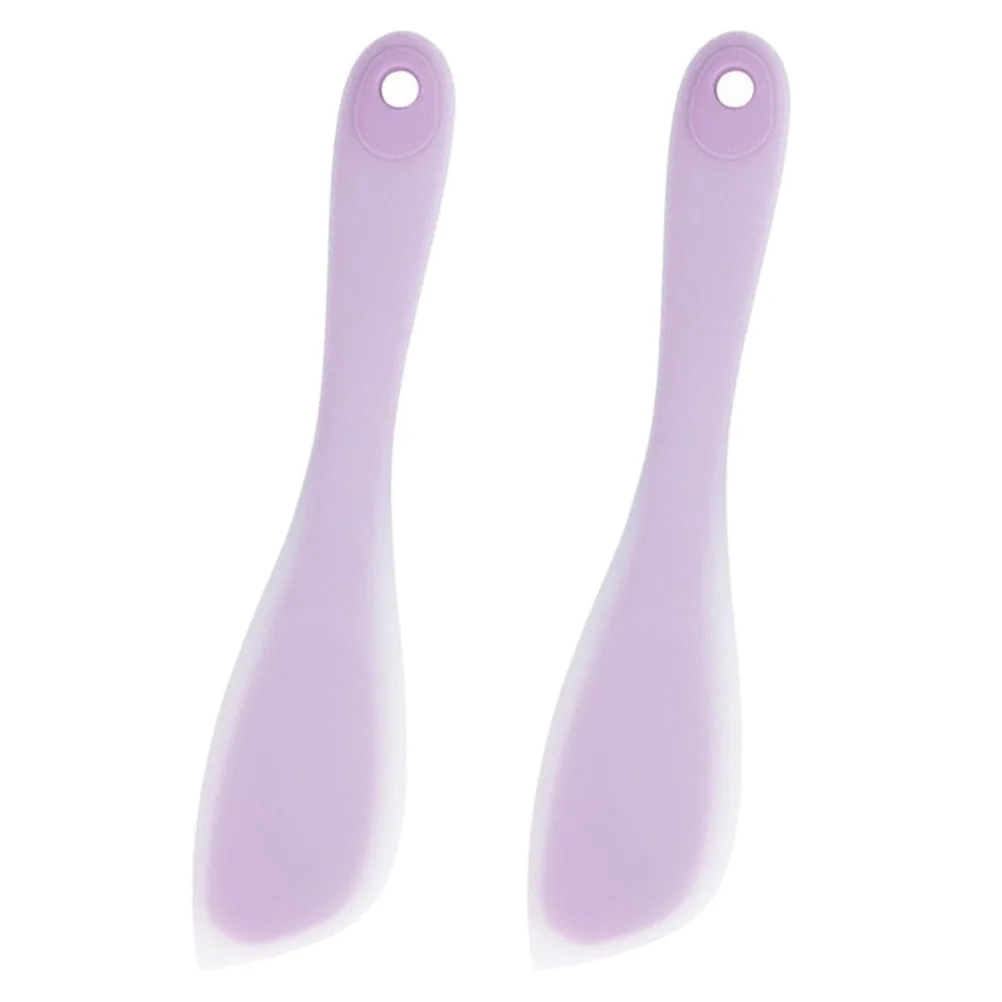 2Pcs Baking Silicone Spatulas Cake Cream Scrapers with Hanging Hole Flexible Food Grade Tool for Design and Cleaning
2Pcs Baking Silicone Spatulas Cake Cream Scrapers with Hanging Hole Flexible Food Grade Tool for Design and Cleaning