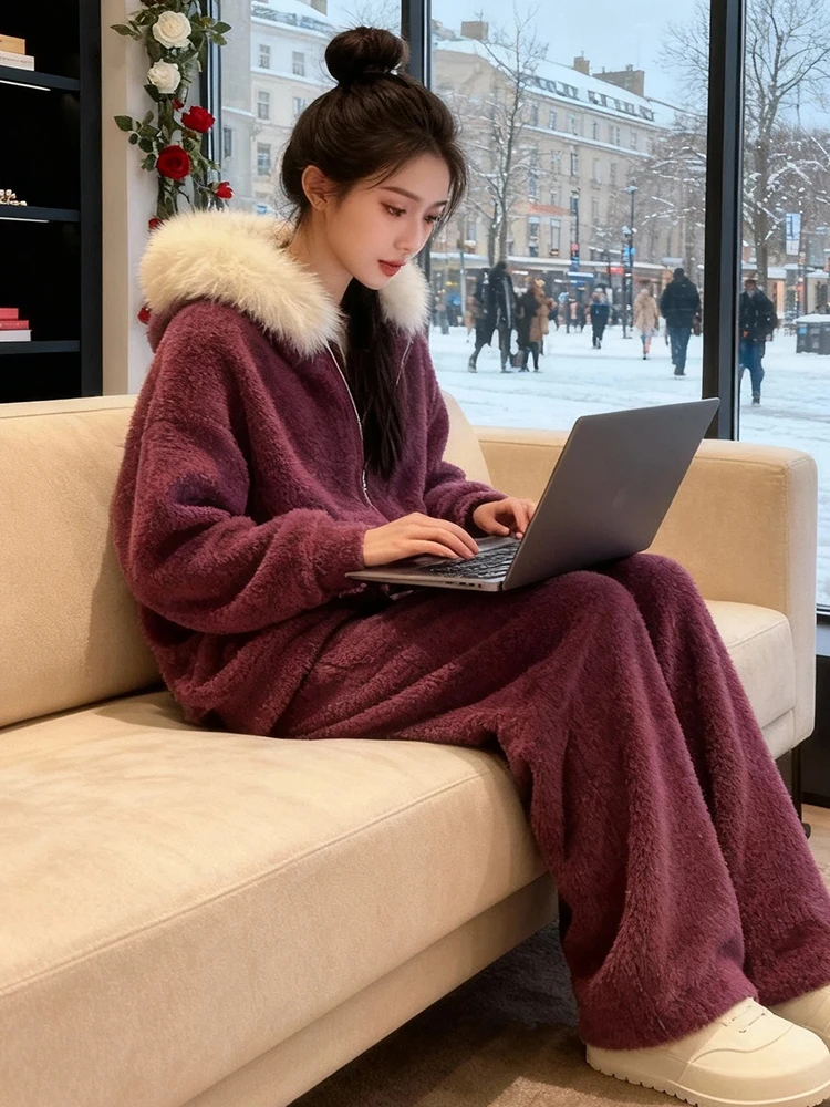 Lazy Sle, женская повседневная одежда, пальто с меховым воротником, длинные брюки, длинный комплект из двух предметов на молнии све, антивозрастной
Lazy Sle, женская повседневная одежда, пальто с меховым воротником, длинные брюки, длинный комплект из двух предметов на молнии све, антивозрастной