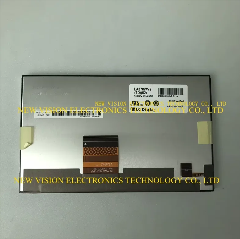 LA070WV2-TD02 LA070WV2(TD)(02) LA070WV2TD02 Brand New Original 7 inch LCD Screen Display Car Central Control Multimedia Display
LA070WV2-TD02 LA070WV2(TD)(02) LA070WV2TD02 Brand New Original 7 inch LCD Screen Display Car Central Control Multimedia Display