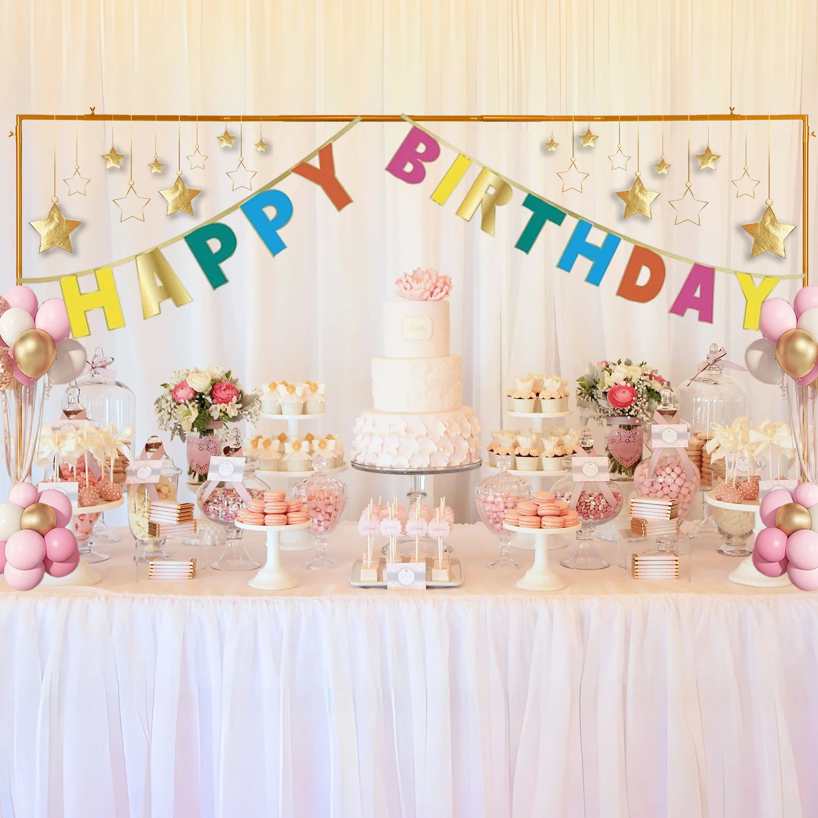 Металлическая арка для шаров, 1 шт., для свадеб, дней рождения, Дня святого Валентина, золотая, с зажимами.
Металлическая арка для шаров, 1 шт., для свадеб, дней рождения, Дня святого Валентина, золотая, с зажимами.