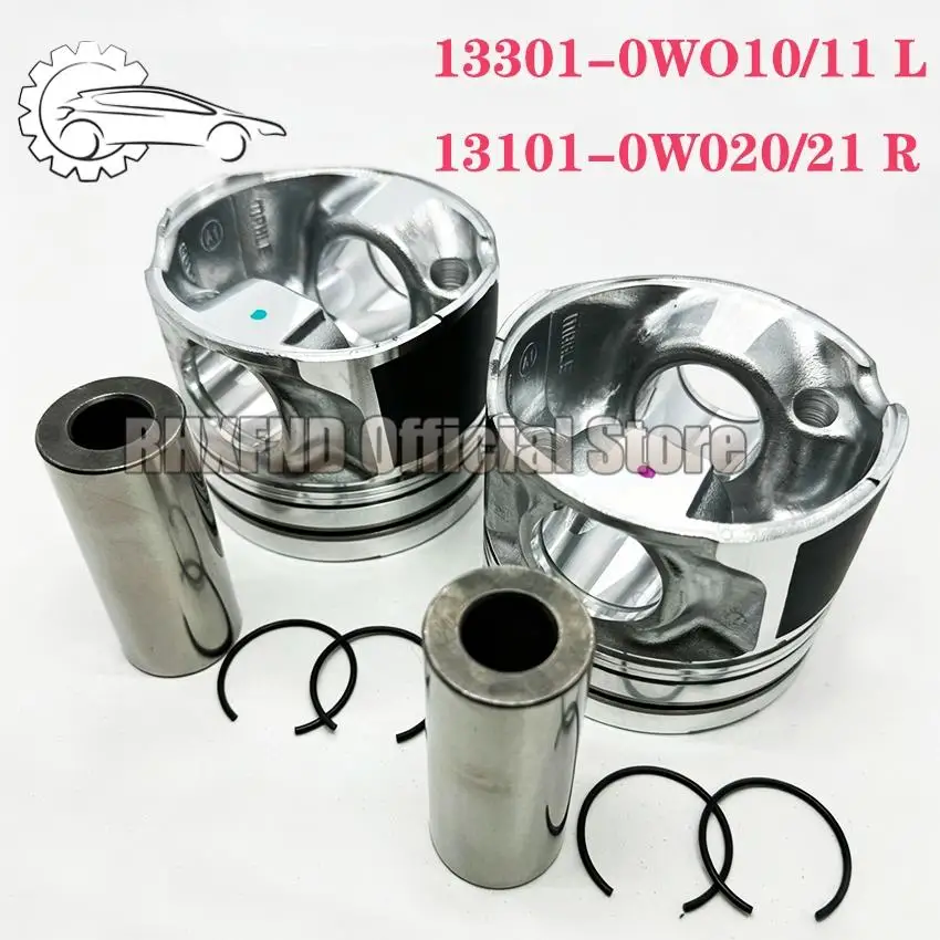 8 PCS 86.00MM 13301-0W010 13101-0W021 13101 0W021 1VD 1VDFTV Engine Piston For TOYOTA LAND CRUISER LEXUS LX450D 2007-18
8 PCS 86.00MM 13301-0W010 13101-0W021 13101 0W021 1VD 1VDFTV Engine Piston For TOYOTA LAND CRUISER LEXUS LX450D 2007-18