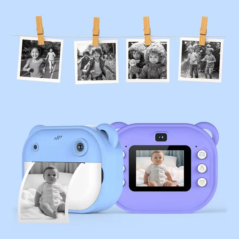 1080P HD Recording Thermal Print Camera 2.0Inch HD Screen with Print Paper Children Digital Camera One-click Printable
1080P HD Recording Thermal Print Camera 2.0Inch HD Screen with Print Paper Children Digital Camera One-click Printable