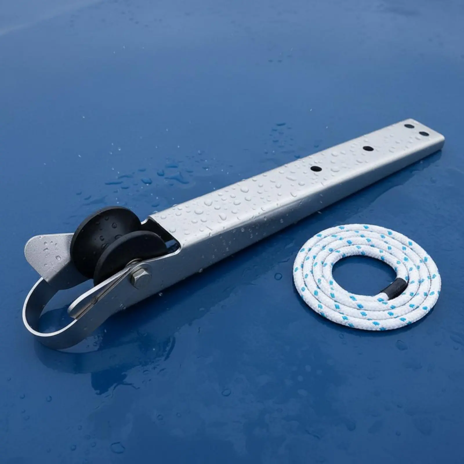 316 Stainless Steel Anchor Roller Corrosion-Resistant Stainless Steel Anchor Roller Heavy-Duty Long-Lasting for Boating
316 Stainless Steel Anchor Roller Corrosion-Resistant Stainless Steel Anchor Roller Heavy-Duty Long-Lasting for Boating