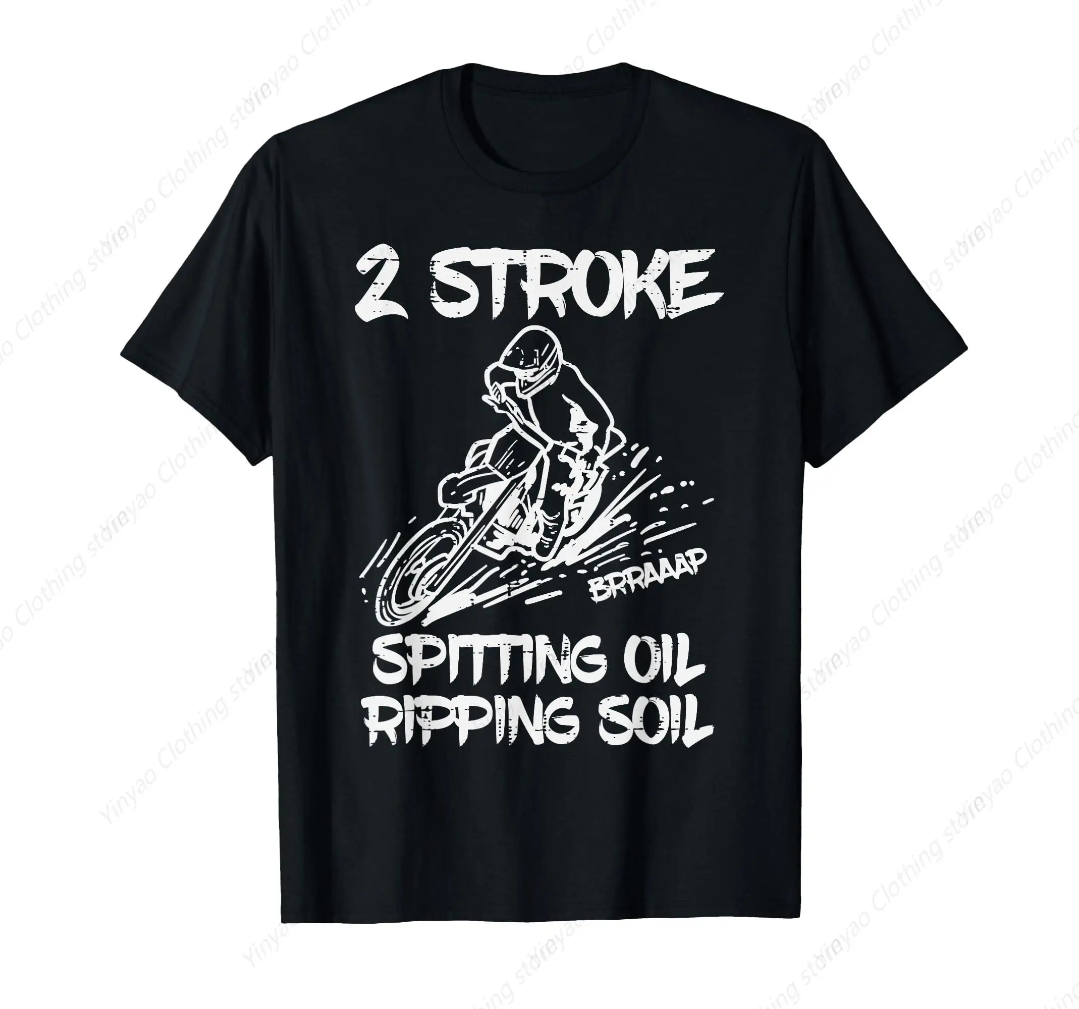 2-Stroke Off-Road Motorcycle Cool Men's Shirt Motorcycle Street Men's And Women's T-Shirt Cotton Cool Clothes
2-Stroke Off-Road Motorcycle Cool Men's Shirt Motorcycle Street Men's And Women's T-Shirt Cotton Cool Clothes