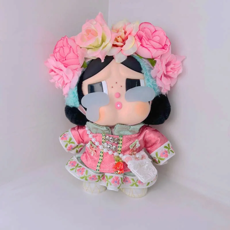 For Crybaby/17cm Labubu 3.0 V1/V2 Doll Clothes Flower Hairpin Girl Maid Outfit For Crybaby Doll clothes Accessories
For Crybaby/17cm Labubu 3.0 V1/V2 Doll Clothes Flower Hairpin Girl Maid Outfit For Crybaby Doll clothes Accessories