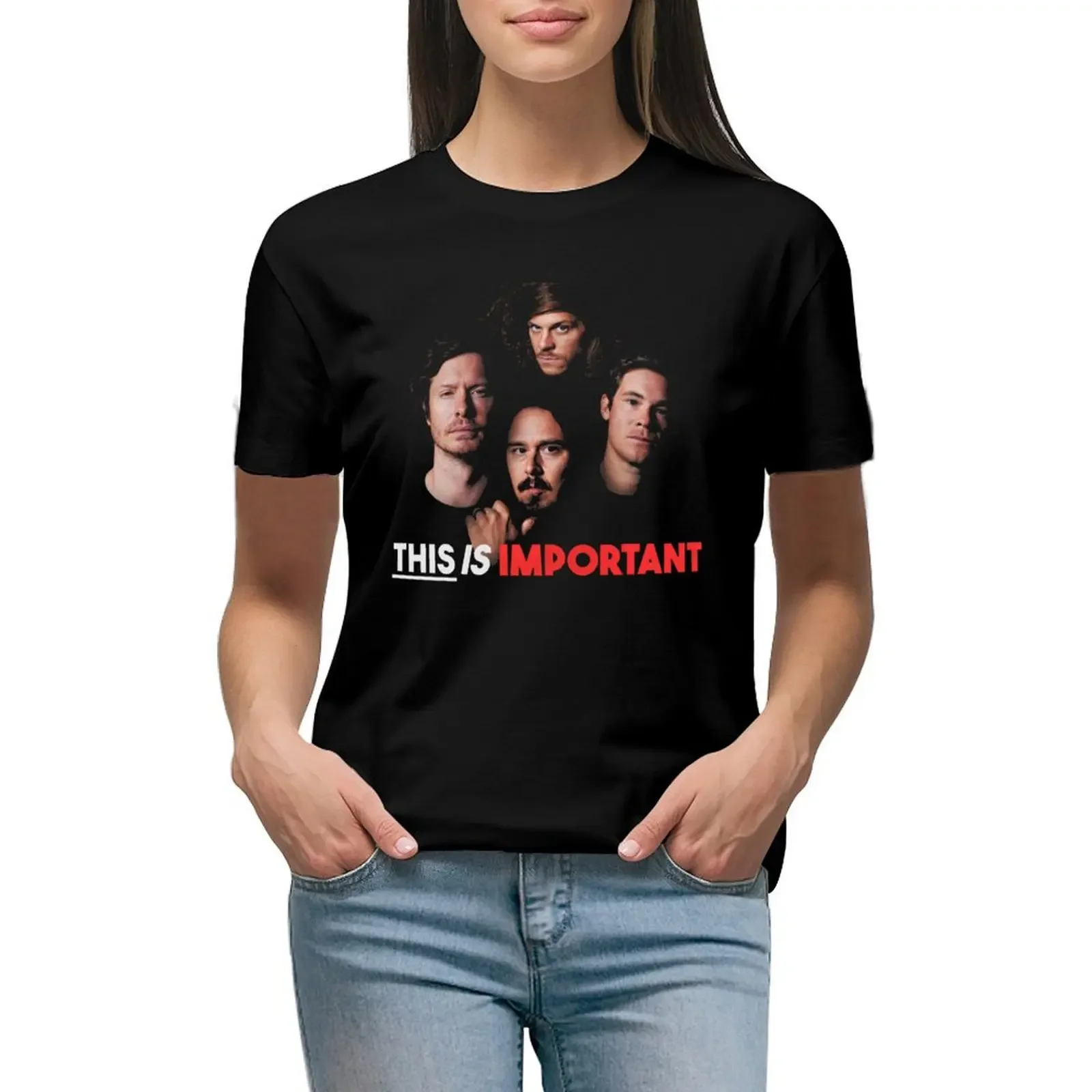 this is important podcast T-Shirt Female clothing tops customs new edition new edition t shirts for Women
this is important podcast T-Shirt Female clothing tops customs new edition new edition t shirts for Women