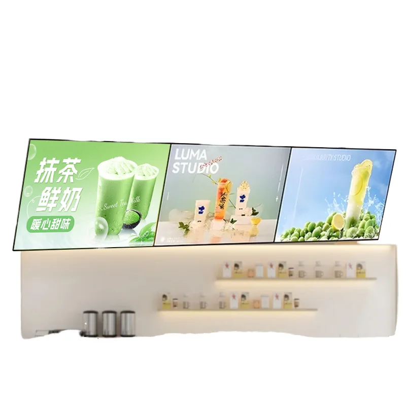 21.5 Inch Indoor Digital Poster Machine LCD Full Color CMS Menu Board Animation Advertising Hanging Wall Window/Ceiling Text
21.5 Inch Indoor Digital Poster Machine LCD Full Color CMS Menu Board Animation Advertising Hanging Wall Window/Ceiling Text