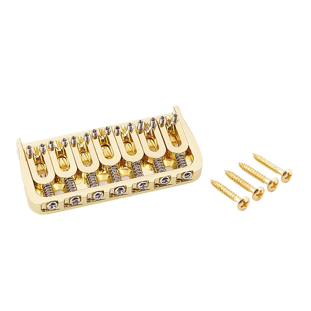HOT 7 String Guitar Saddle Bridge Fixed Bridge for Electric Guitar/Strings Through Body Guitar Replacement
HOT 7 String Guitar Saddle Bridge Fixed Bridge for Electric Guitar/Strings Through Body Guitar Replacement