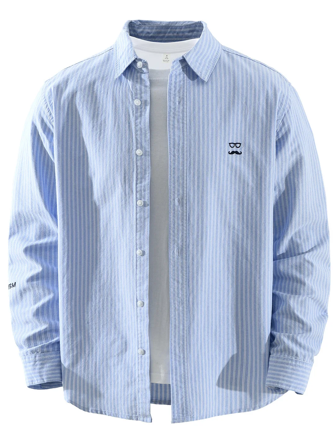 Japanese Style Casual Striped Long Sleeve Cotton Shirt Men's Fashionable Versatile Loose Top Pure Cotton Turn-down Collar Shirt
Japanese Style Casual Striped Long Sleeve Cotton Shirt Men's Fashionable Versatile Loose Top Pure Cotton Turn-down Collar Shirt
