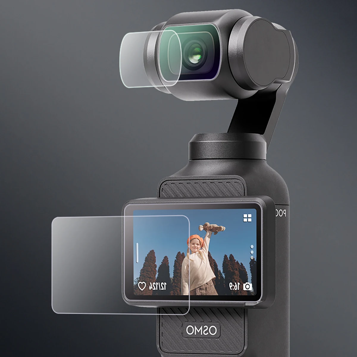 Protector for DJI OSMO POCKET 3 HD 9H Hardness Tempered Glass Film for Screen & Camera Lens Protection 2pcs/set Protective Cover
Protector for DJI OSMO POCKET 3 HD 9H Hardness Tempered Glass Film for Screen & Camera Lens Protection 2pcs/set Protective Cover