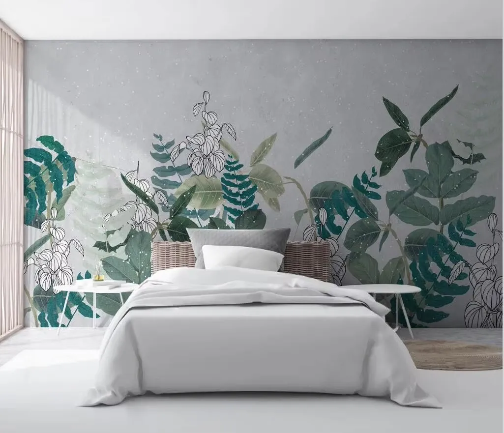 Custom wallpaper Nordic green plants Windows Pastoral Mural TV background wall 3d Living room Bedroom 3d wallpaper
Custom wallpaper Nordic green plants Windows Pastoral Mural TV background wall 3d Living room Bedroom 3d wallpaper