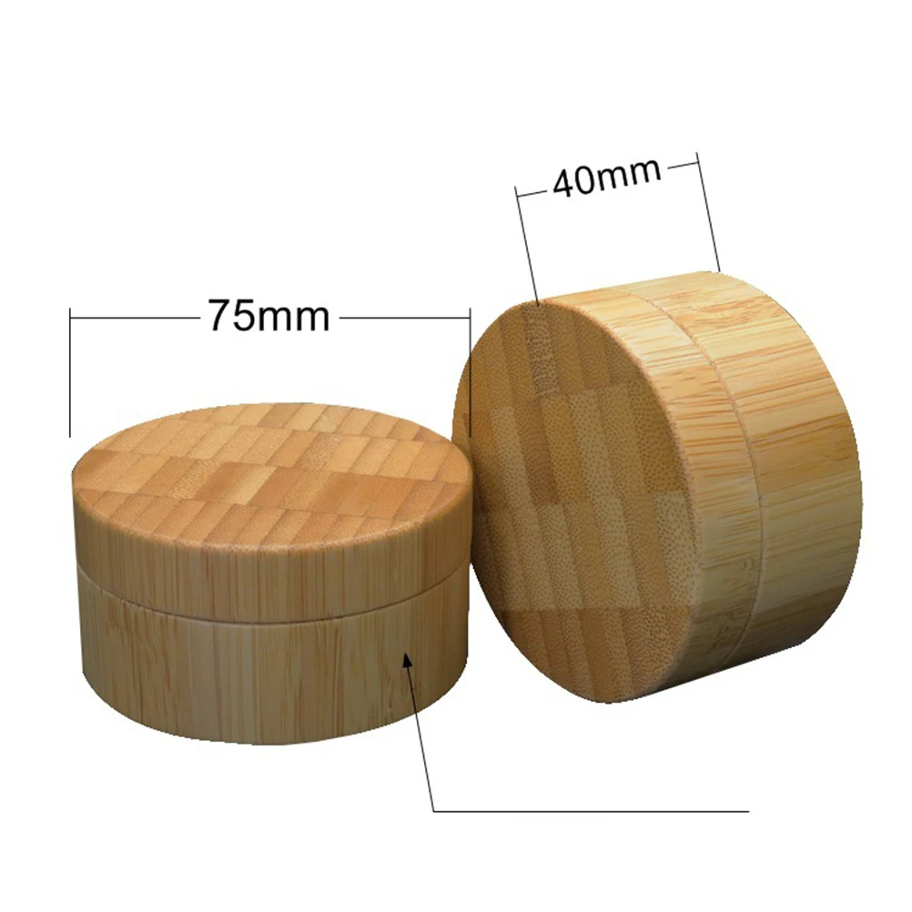 2Pcs Bamboo Powder Box Empty Case 30ml Travel Size Separate Sifter Lid Tight Cap No Leakage Puff Holder Women Makeup Container
2Pcs Bamboo Powder Box Empty Case 30ml Travel Size Separate Sifter Lid Tight Cap No Leakage Puff Holder Women Makeup Container