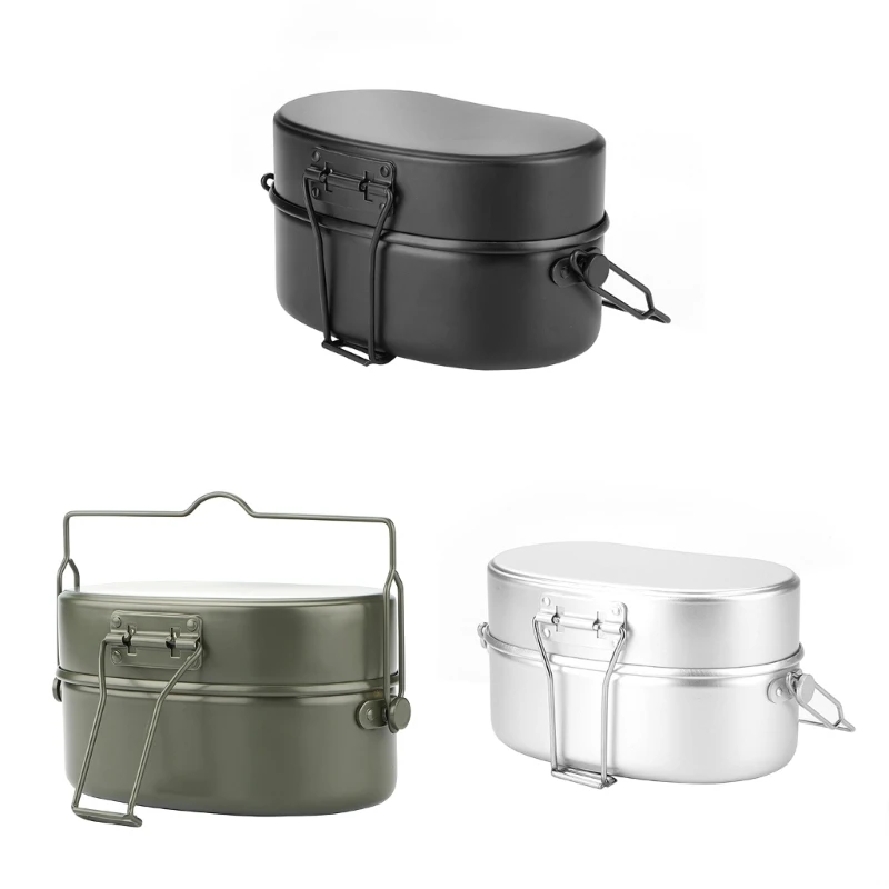Double Layer Bentos Box Student Lunch Box Handle Box Compacts Camp Cookware for Office and School Use
Double Layer Bentos Box Student Lunch Box Handle Box Compacts Camp Cookware for Office and School Use