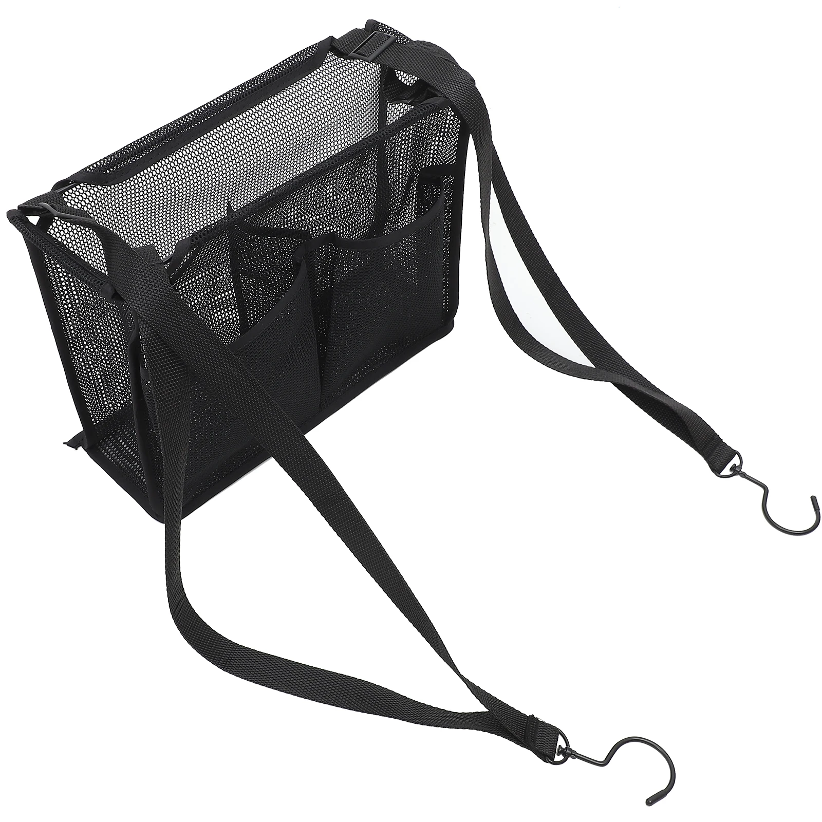 Bathroom Hanging Bag Mesh Bathroom Hanging Organizer Bag Storage Basket Daily Necessities Black Wall Mount Draining Rack
Bathroom Hanging Bag Mesh Bathroom Hanging Organizer Bag Storage Basket Daily Necessities Black Wall Mount Draining Rack