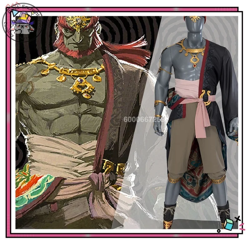 Ganondorf's Full Cosplay Outfit Game Villain Attire Main Character Purya Game-inspired Cosplay Costume Role-playing Licensed
Ganondorf's Full Cosplay Outfit Game Villain Attire Main Character Purya Game-inspired Cosplay Costume Role-playing Licensed
