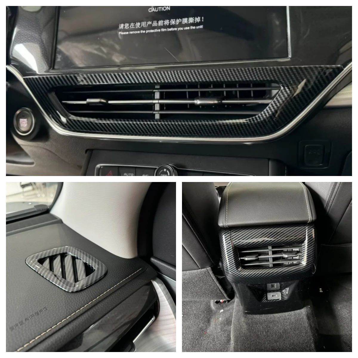 For Isuzu D-MAX DMAX 2023 2024 Dashboard/Rear Air Outlet Vent Cover Trim Interior Decoration Auto Accessories
For Isuzu D-MAX DMAX 2023 2024 Dashboard/Rear Air Outlet Vent Cover Trim Interior Decoration Auto Accessories