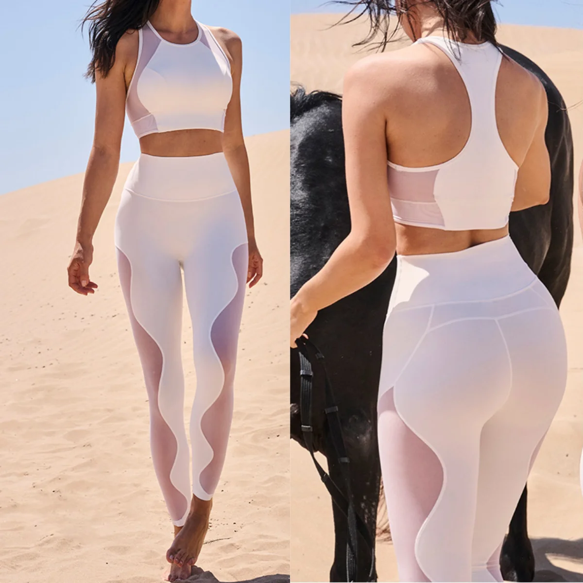 Women's Sport Bras tulle Yoga vest Gym High Intensity Underwear Shockproof Workout Bra Seamless Running Fitness Yoga leggings
Women's Sport Bras tulle Yoga vest Gym High Intensity Underwear Shockproof Workout Bra Seamless Running Fitness Yoga leggings