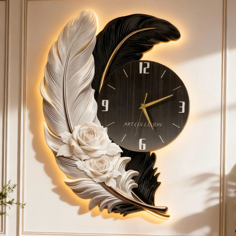 Fashion Creative Clock Wall Aesthetic Interior Digital Simple Minimalist Wall Clocks Design Art Mural Wanduhr Home Decoration
Fashion Creative Clock Wall Aesthetic Interior Digital Simple Minimalist Wall Clocks Design Art Mural Wanduhr Home Decoration