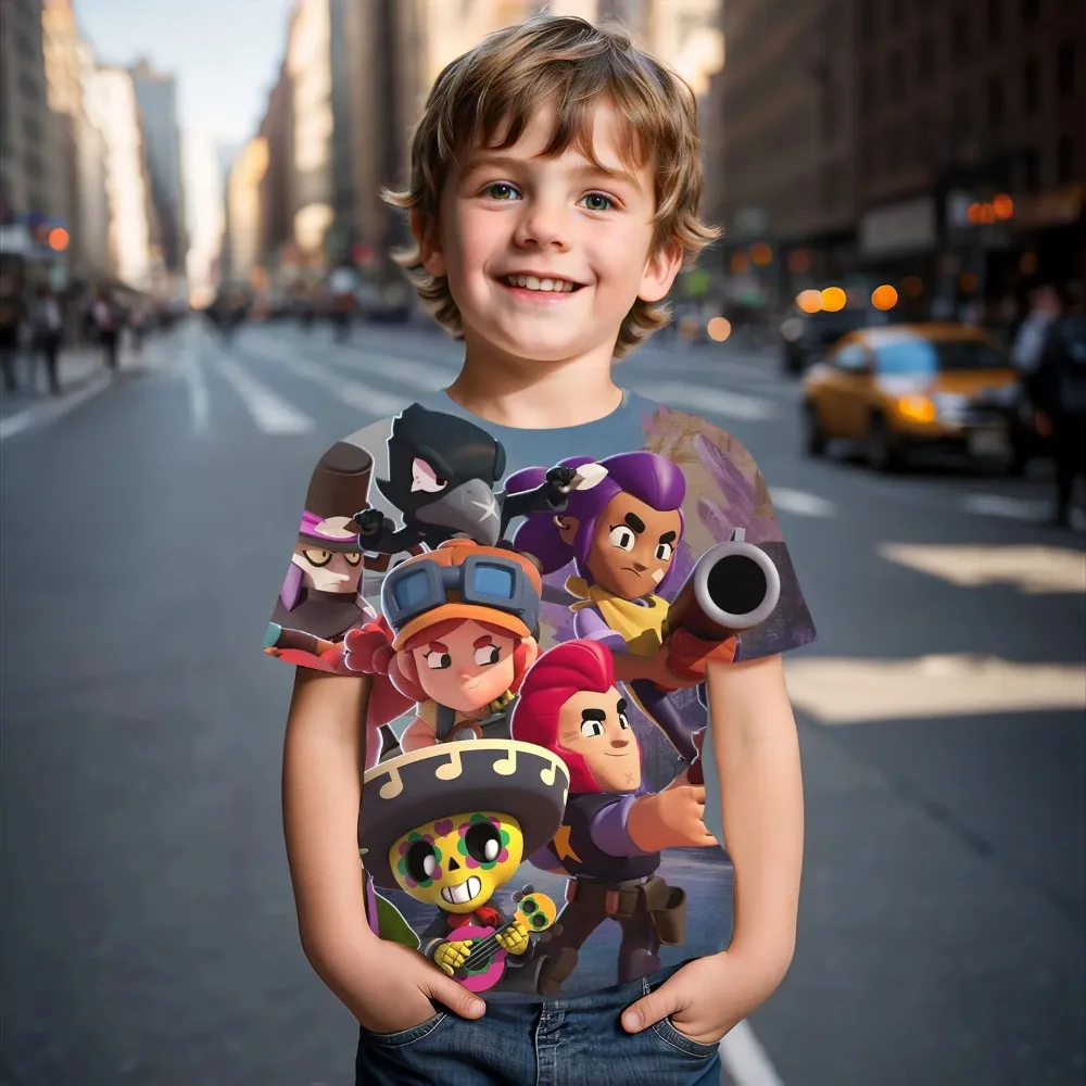 4-14 Year Old Children's Casual Top Girls Clothing Boys Breathable T-shirt MINISO Summer New Children's Cartoon Print T-shirt
4-14 Year Old Children's Casual Top Girls Clothing Boys Breathable T-shirt MINISO Summer New Children's Cartoon Print T-shirt