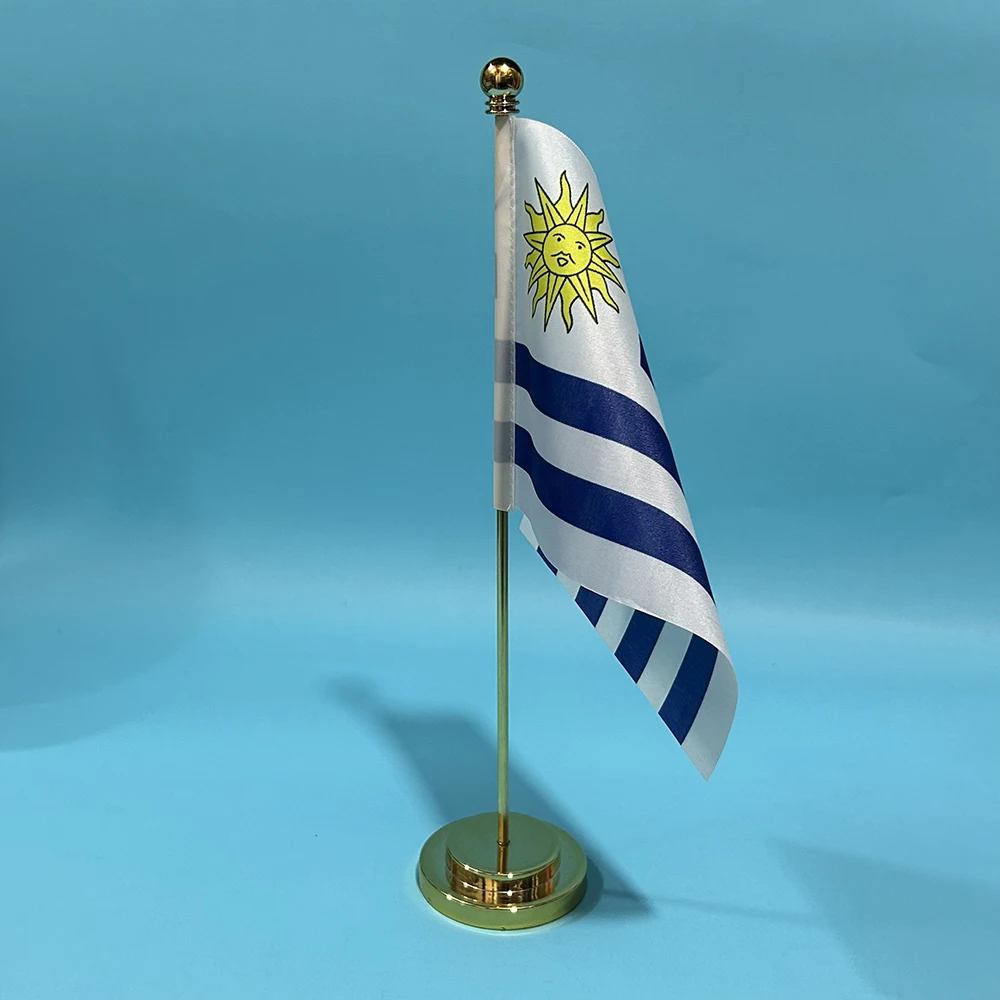 SKY FLAG Office Desk Flag Of Uruguay flag 14x21cm polyester UY Uruguay flag National Flag Country Banner Desk Ornaments Flags
SKY FLAG Office Desk Flag Of Uruguay flag 14x21cm polyester UY Uruguay flag National Flag Country Banner Desk Ornaments Flags