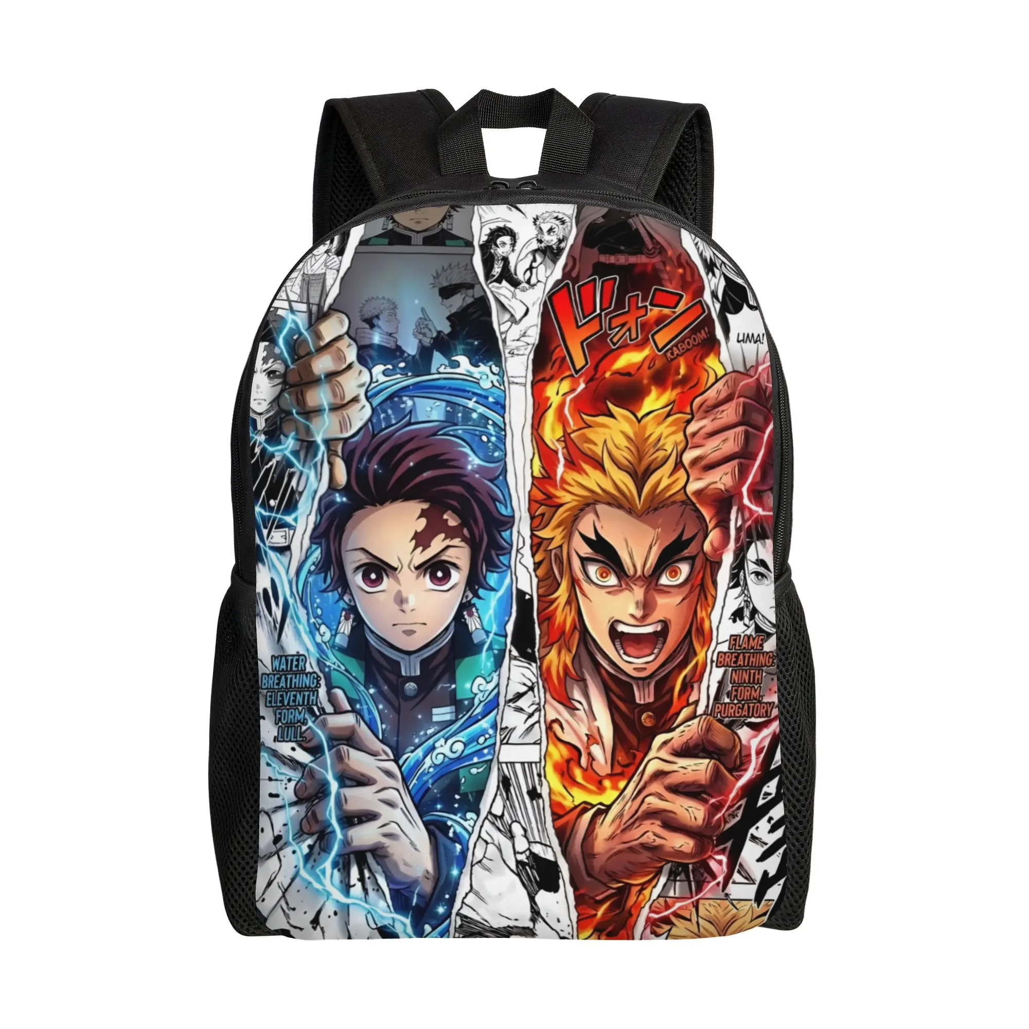 Custom D-Demons Slayers Laptop Backpack Men Women Basic Bookbag for School College Students Hot-blooded Anime Bag
Custom D-Demons Slayers Laptop Backpack Men Women Basic Bookbag for School College Students Hot-blooded Anime Bag