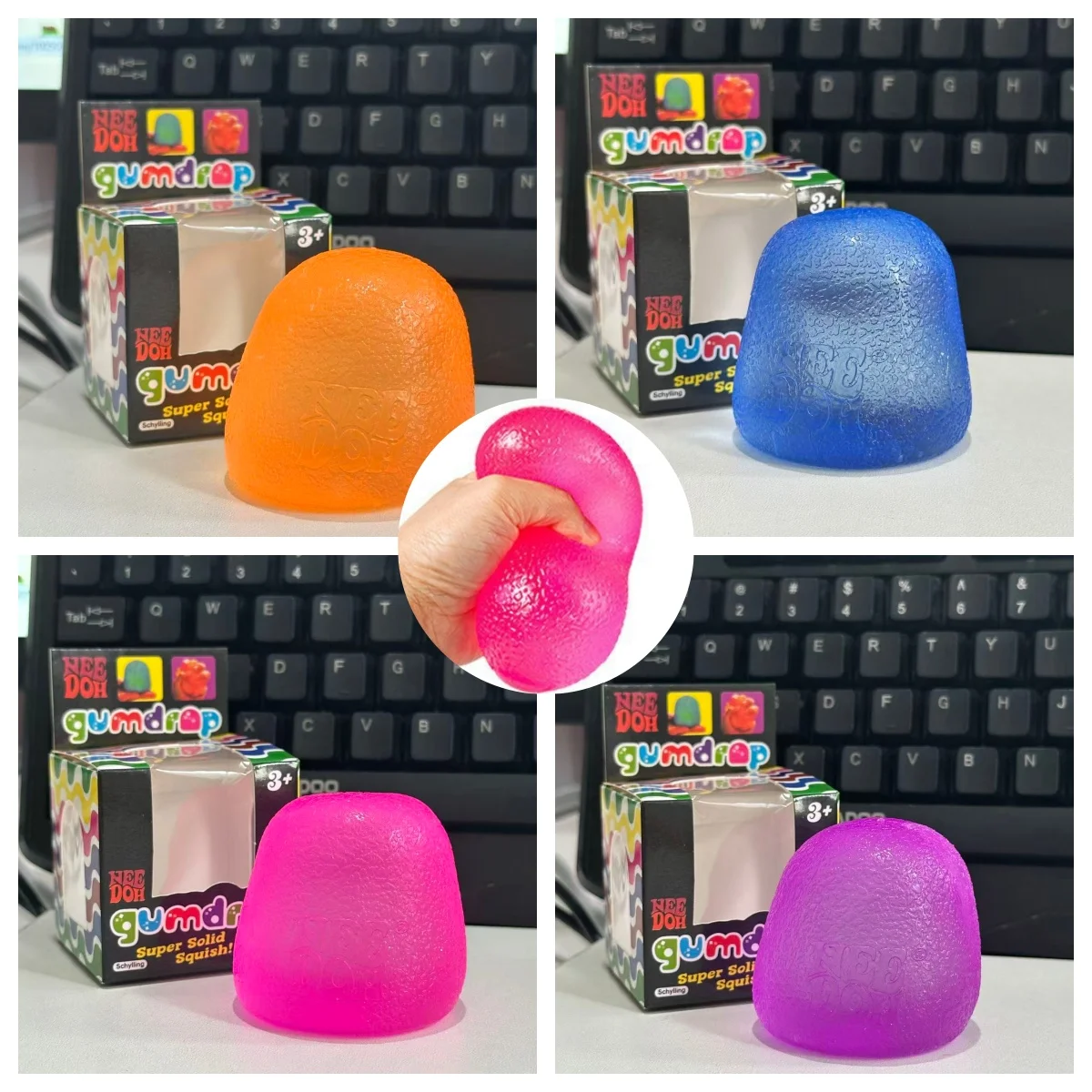 Lightweight Squishy Fidget Toy Slow Rising Sensory Decompression Gadget Cute Stress Relief Gift for Family Kids
Lightweight Squishy Fidget Toy Slow Rising Sensory Decompression Gadget Cute Stress Relief Gift for Family Kids