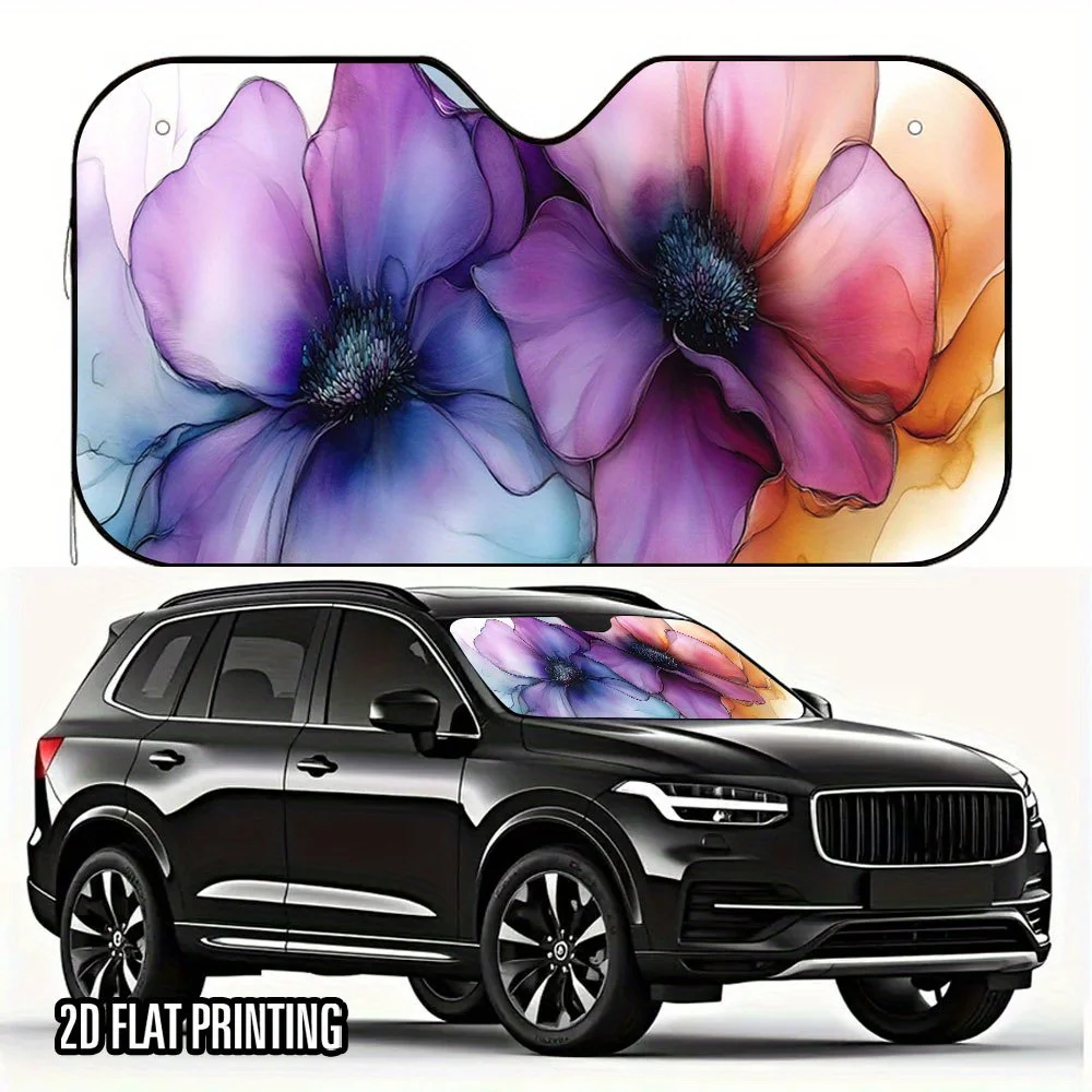 1 шт. 2D плоский солнцезащитный козырек для лобового стекла автомобиля с принтом «Мечтательный танец фиолетовых цветов» – стильный, универсальный, для лета
1 шт. 2D плоский солнцезащитный козырек для лобового стекла автомобиля с принтом «Мечтательный танец фиолетовых цветов» – стильный, универсальный, для лета