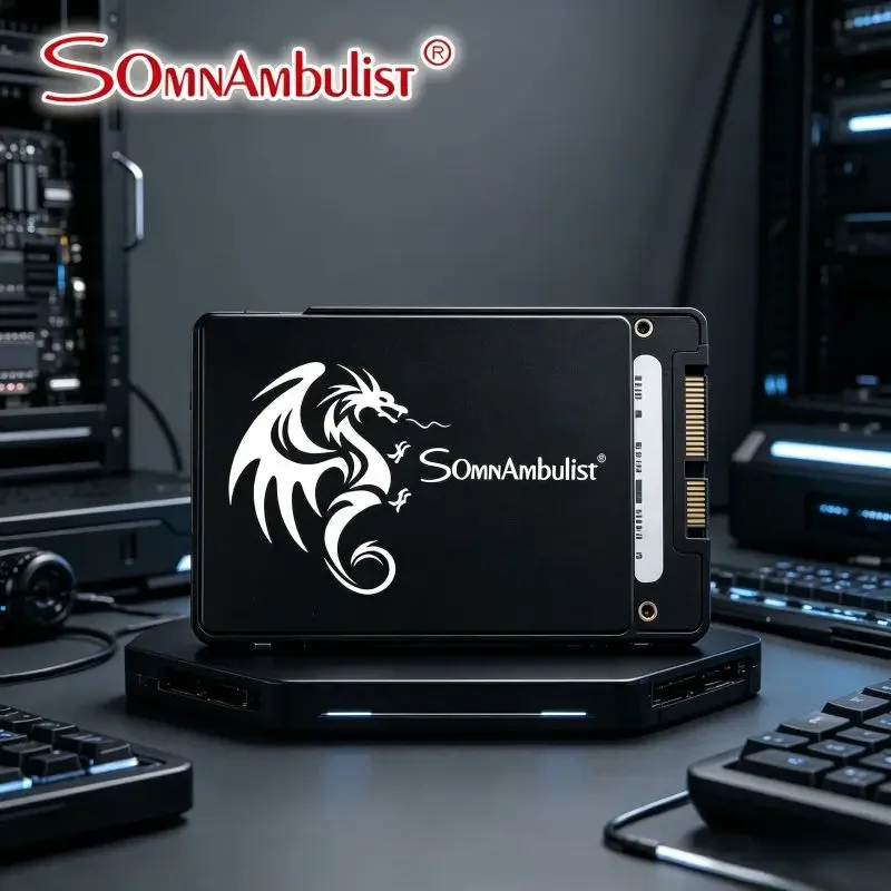 SomnAmbulist 2.5 Inch Internal SATA3 Solid State Drive with Full Capacities from 128GB to 2TB as Reliable Laptop Desktop Storage
SomnAmbulist 2.5 Inch Internal SATA3 Solid State Drive with Full Capacities from 128GB to 2TB as Reliable Laptop Desktop Storage